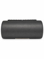 Noir Clutch with Swarovski Embellishments