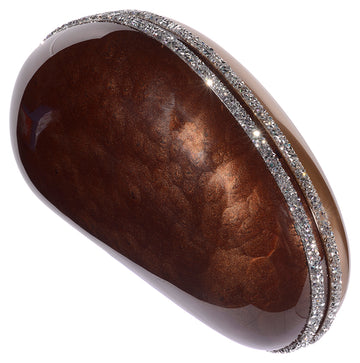 Copper Cluth with Swarovski Embellishments