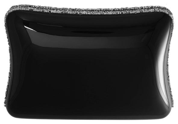 Contour Box Clutch with Swarovski Crystals