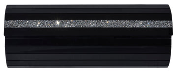 Black Clutch with Swarovski Embellishments