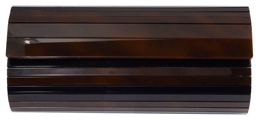 Maroon Polished Hard Shell Clutch