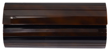 Maroon Polished Hard Shell Clutch