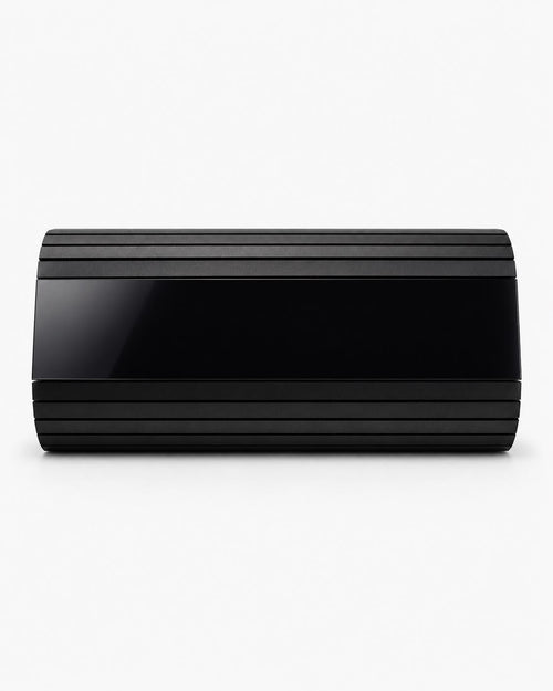 Noir Polished Hard Shell Clutch