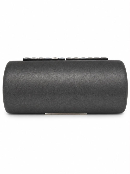 Noir Clutch with Swarovski Embellishments