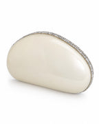 Ivory Clutch with Swarovski Embellishments
