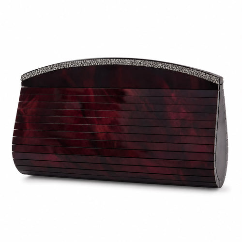 Wine Sling and Clutch with Swarovski Crystal Detailing
