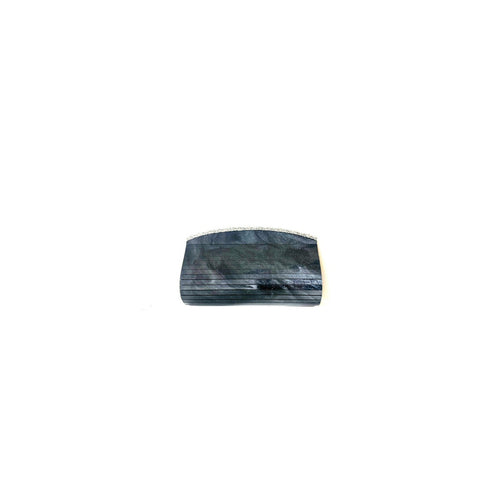 Grey-Black Marble Sling and Clutch with Swarovski Crystal Detailing