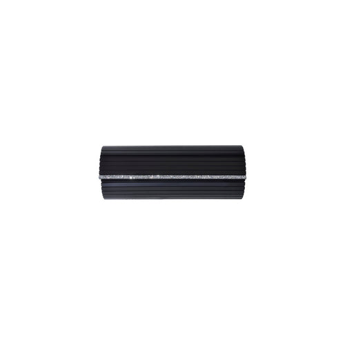 Black Clutch with Swarovski Embellishments