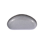 Silver Glitter Clutch with Swarovski Embellishments